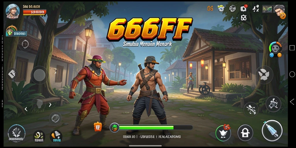 Tampilan gameplay <strong>666FF</strong> yang menarik dengan berbagai interaksi unik.