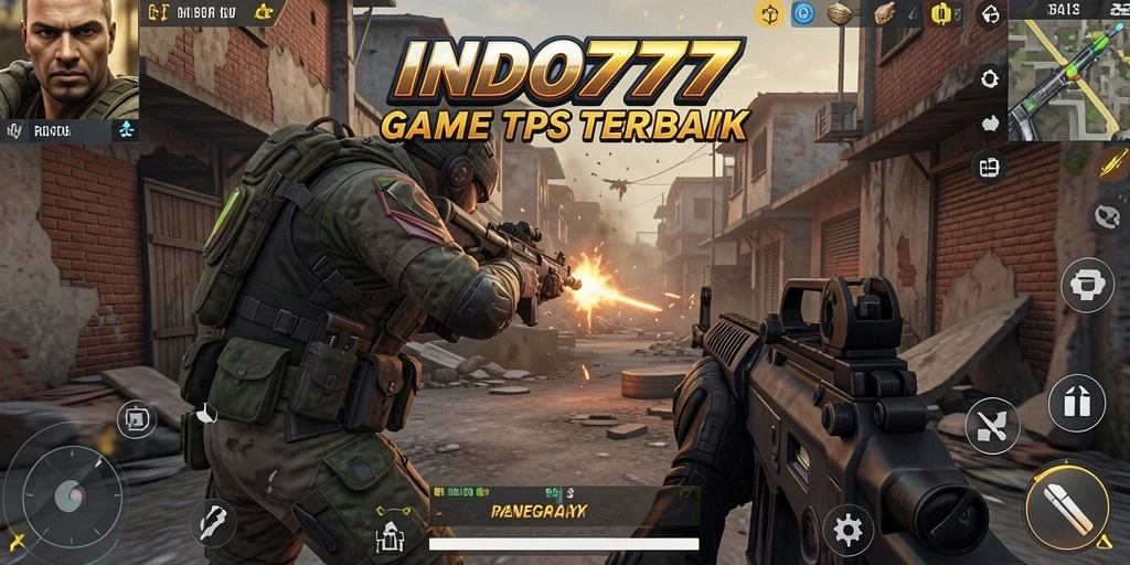 Gameplay menegangkan dalam pertempuran TPS yang seru.