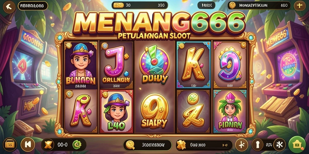 Screenshot MENANG666 menampilkan permainan slot yang menarik dan interaktif.