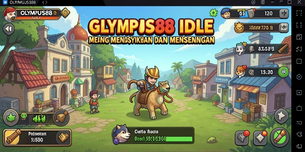 Tangkapan layar OLYMPUS88 menampilkan gameplay Idle yang mengasyikkan.