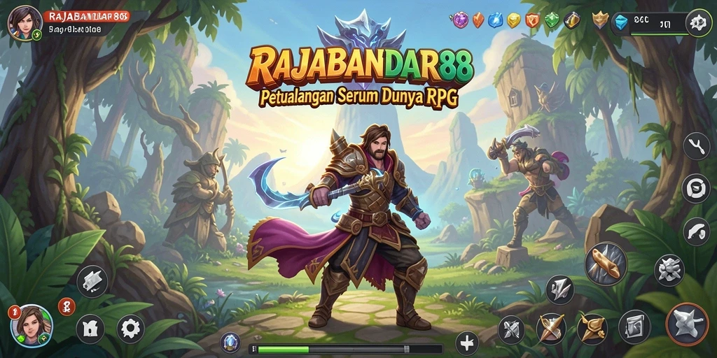 Tampilan gameplay seru dengan aksi RPG yang mendebarkan.