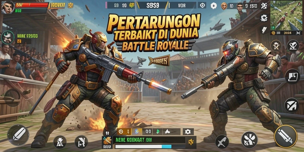 Tampilan aksi mendebarkan dari pertempuran di S9S9.