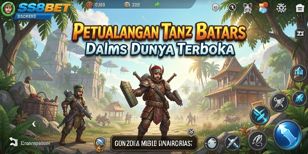 Menampilkan gameplay SS88BET yang penuh petualangan di dunia terbuka.