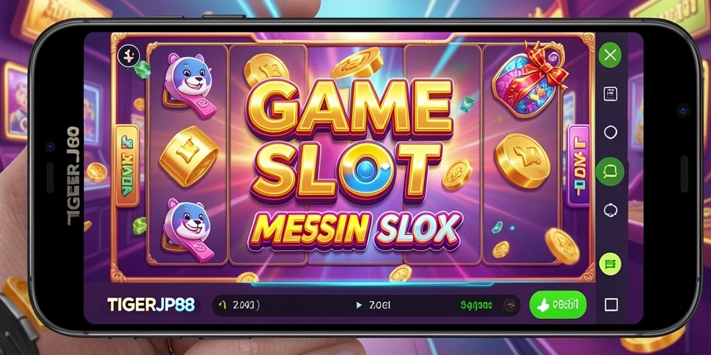 Menampilkan gameplay Slot yang seru dan menegangkan.